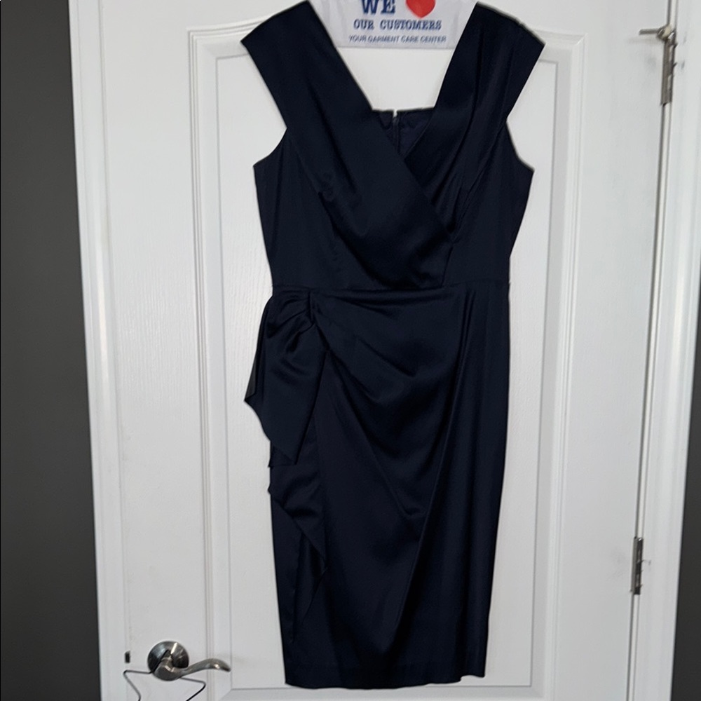Maggy London Midnight Blue Midi Dress